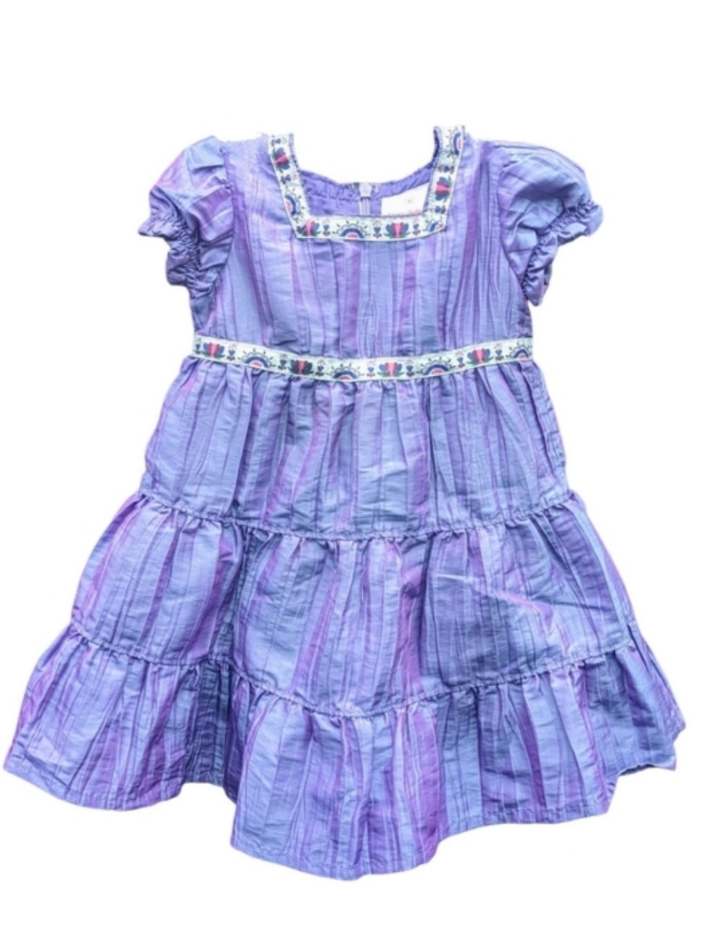 Hanna Taffeta Crinkle Dress